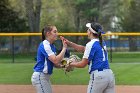 Softball vs Emerson 1  Wheaton College Softball vs Emerson in game 1 of a doubleheader. - Photo By: KEITH NORDSTROM : Wheaton, Softball